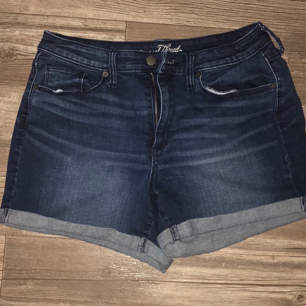 Universal thread high rise midi short 12